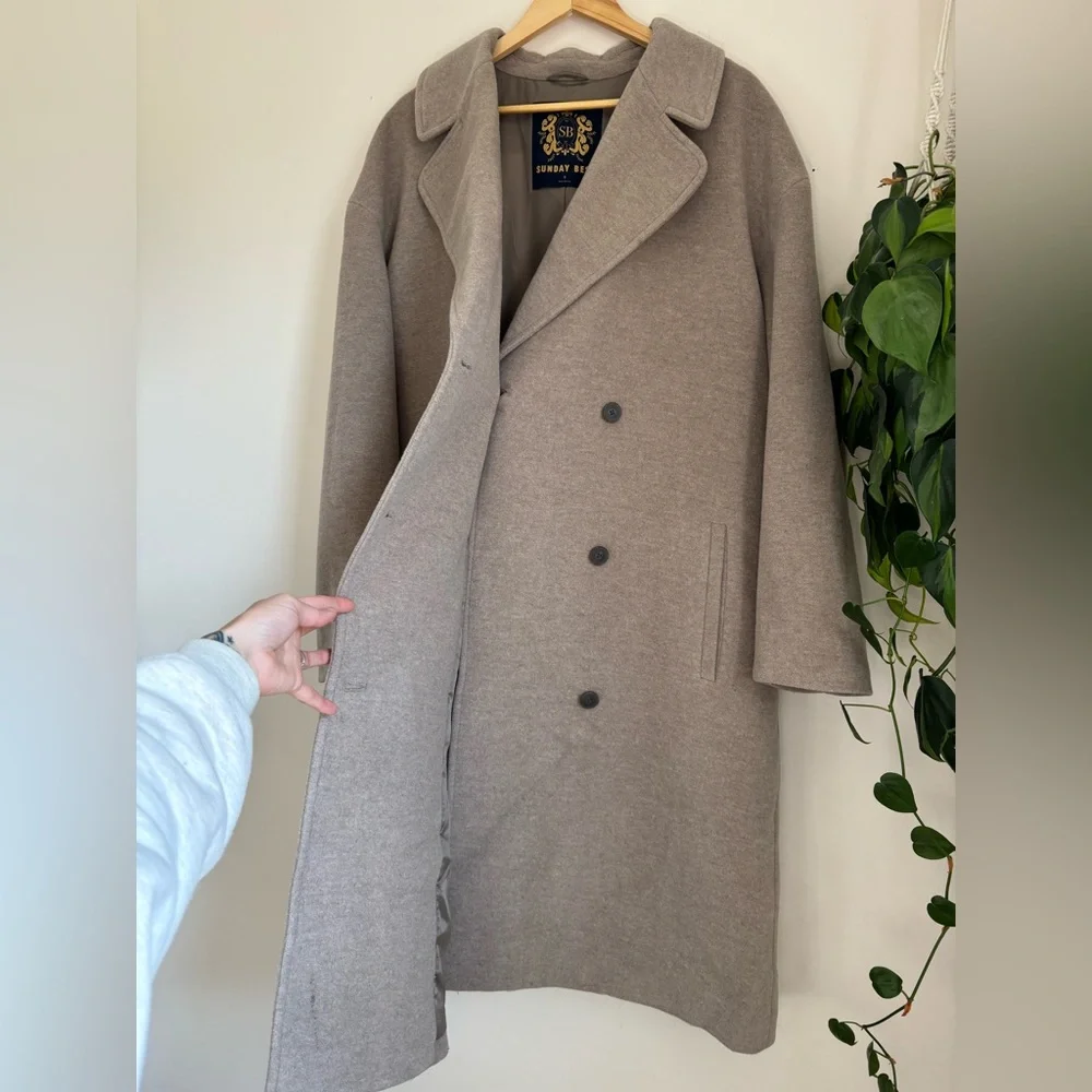 Sunday Best Fitzroy Wool and Cashmere Jacket - Picture 9 of 11